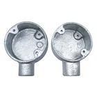 25mm 1 Way Hot Dipped Galvanised Malleable Iron Junction Box