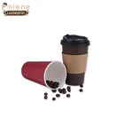 Amazon best sell high quality paper coffee cups and lids and sleeve