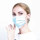 Nurse Mask 3 Ply High Quality 3 Ply Disposable White Surgeon Nurse Face Mask