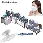 Automatic Fish Mask Machine Full Automatic Fish Type Mask Machine