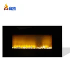 European Elegant Indoor Decorative Heaters Free Standing Electric Fireplace Wall Mounted