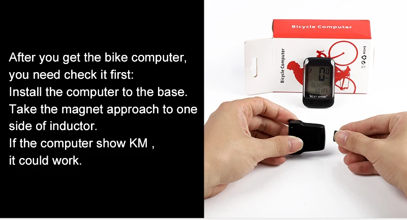 WEST BIKING 5 Language Bike Computer Fit For 2 Bike Speedometer Wireless Waterproof Stopwatch Wireless Exercise Bike Computer