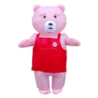 High Quality Wholesale Halloween Carnival Party Inflatable Polar Teddy Bear Costume anime costume adult