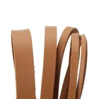 Hand strap accessories with bezel connector Flat cowhide rope suitable for making DIY bracelets