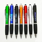 DIY Led Light Up Gift Touch Screen Ball Point Pen Custom Cheap Plastic Active Stylus Promotion Ball Pen With Logo