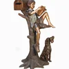 /product-detail/outdoor-garden-metal-decoration-bronze-sculpture-of-a-young-boy-reading-next-to-a-mailbox-in-a-tree-62279032884.html