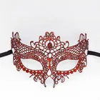 2020 Hot sale Europe Style Sexy Lace Eye Mask Party Halloween/Christmas Masquerade Mask Definite Form