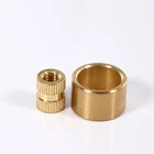 OEM precision custom CNC part brass taper cnc threaded bushing and guide bushing