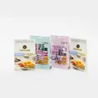 Bakery Food Packaging - Small Cake Outer Pack Flat Bottom Zipper Box Pouch