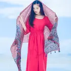 Manufacturer Custom Digital Printed Latest Design Printed Chiffon Shawl Scarf