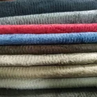 manufacturer discount cheap 100% polyester poly velvet crushed upholstery fabric for curtain and sofa fabric amasado