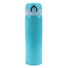 Promotion Christmas gift travel portable thermos double wall vacuum insulated steel water bottles vacuum flasks with safe lock
