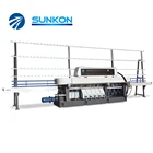 12 motors vertical marble granite edging polishing machine for stone