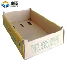 Custom Design Cardboard Fruit Packaging Corrugated Cardboard Pineapple Box for Sale in China