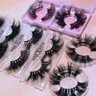 Eyelashes False Charming Mink Lashes 25mm Mink Eyelashes False Lashes Fluffy Eyelashes