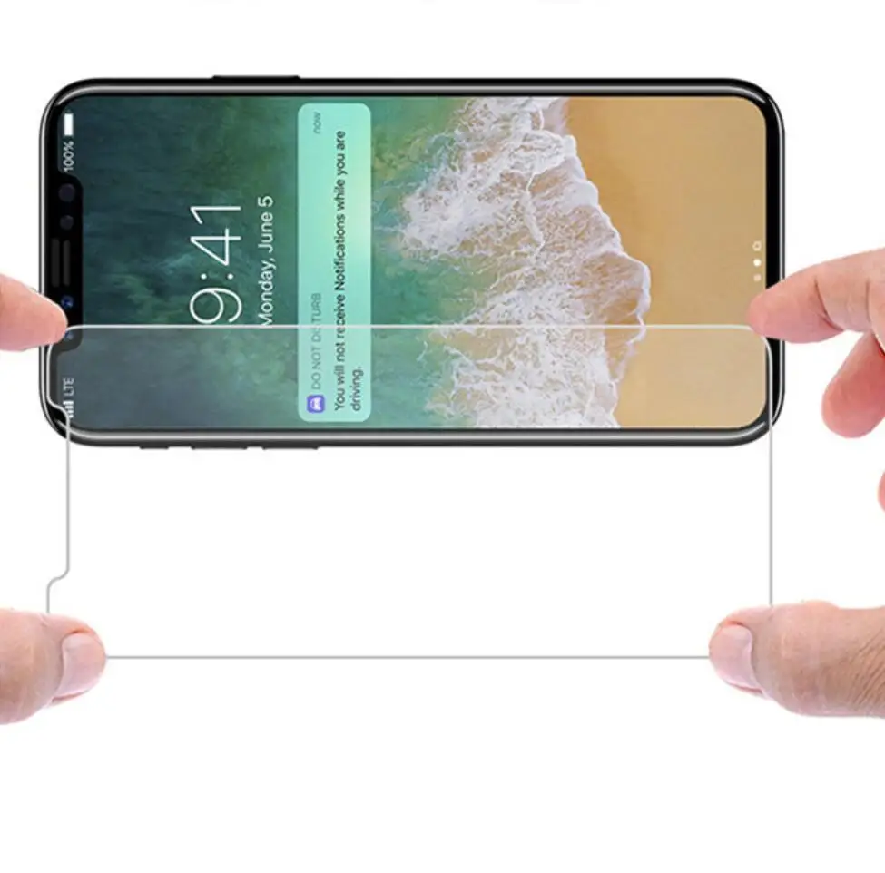 Anti-Fingerprint Mobile Phone Screen Protector Tempered Glass Screen Protector For iPhone XS Max Retail Packing - ANKUX Tech Co., Ltd