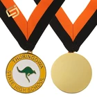 Hot sale imitated hard enamel customized size zinc alloy fiesta medal