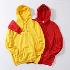 Custom High Quality 65% Cotton 35% Polyester Pullover Warm Wholesale Men Custom Printing Hoodies