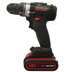 Hot sale lithium power tools Lithium Electric Hand Drill 48V brushless double speed automatic rechargeable