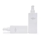 Skincare series white plastic pump empty 100ml bottle Body milk and lotion packaging