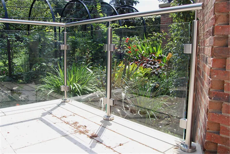 Excellent Quality Glass Railing With Balustrade And Tempered Glass For Patio