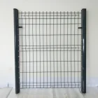 Cheap Prices PVC Coated Triangle Bending Welded Wire Fence 3d Mesh Panel For Garden