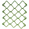 used fine mesh 6' x 12' chain link fence clips panels post weight