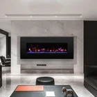 Wall hanging fireplace decorative realistic electric fireplace