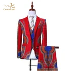 2018 Fashion African Men Pant Suits , African Ethnic Style Men's Printed Long Sleeved, Shop African Men Suit