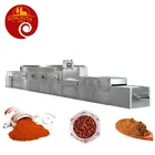 High Profit Spice Turmeric Powder Microwave Drying Machine