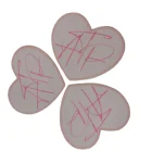 Graphic Customization Custom Design Garment Clothing Heart Shaped Paper Hangtag Emboss Shiny UV Logo Hangtag