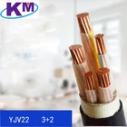 0.6/1kV core 3+2 Copper Aluminum Conductor PVC XLPE Insulated power cable for construction
