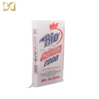 Laminated coloured polypropylene pp woven plastic bag rice 25kg