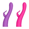 USB Japan Electric Silicone Extra Large Heating Dildo Dual Rotation Head Girl Vagina Sex Toy Adult Product Women Rabbit Vibrator