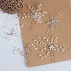 Popular styles in 2020 beauty beads accessories hair beads crystal pearl hair clip