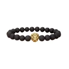 Accessories Accessories Accessories Stainless Steel Lion Head Clasp Bracelet Men Beads Bracelet Accessories