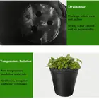 100pcs Plastic Nursery Pot Plant Seedling Pouch Holder Raising Bag Nutrition Pots Garden Supplies WXV Sale