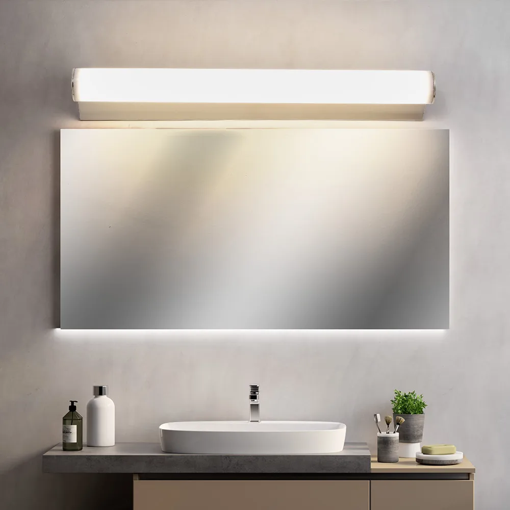 modern bathroom mirror lights