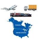 Global international sea and air freight forwarding service taiwan China to USA Canada