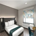 G2634 New Design Motel 6 Gemini Nightstand Hotel Bedroom Furniture