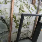 Premium green marble slab for flooring and wall tiles