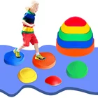5 Pcs Kids Stackable Wave Blocks Jump Off Jo Rock Steady Balance Stepping Stones