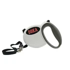 automatic 3m 5m retractable polyester dog pet leash with reflective belt