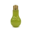 empty beverage bulb cup with lid 300ml plastic water bottle light bulb