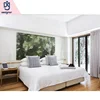 DG Modern design 5 star resort furniture set hotel bedroom wood furntirue set