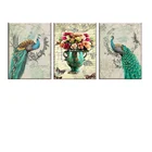 Gallery Wrapped Animal prints Wall Art Peacock Painting Canvas Artworks