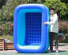 Vanace large inflatable square swimming pool for both children and adults