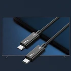 Cable Cables Most Popular Thunderbolt PVC Usb C Cable 100W Thunderbolt 3 Cable 40gbps Computer Cables