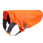 Fashion Pet Rainy Days Slicker orange waterproof large dog clothes raincoat jacket for dog