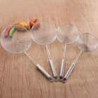 SUS304 Frying Cooking Oil Draining Wire Skimmer Noodle Strainer Pasta Strainer Stainless Steel Strainer